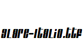 Glare-Italic