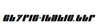 Glypic-Italic