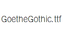 GoetheGothic