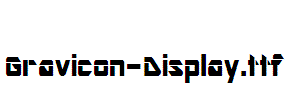 Gravicon-Display