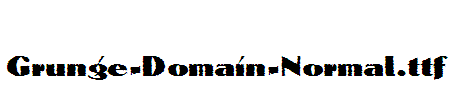 Grunge-Domain-Normal