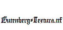 Gutenberg-Textura