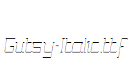 Gutsy-Italic