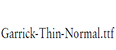 Garrick-Thin-Normal