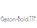 Gaston-Bold