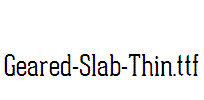 Geared-Slab-Thin