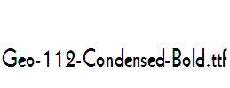 Geo-112-Condensed-Bold