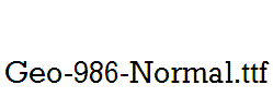 Geo-986-Normal