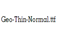 Geo-Thin-Normal