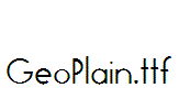 GeoPlain