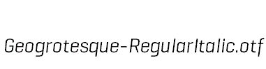 Geogrotesque-RegularItalic