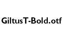 GiltusT-Bold