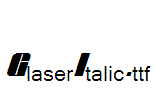 GlaserItalic