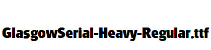 GlasgowSerial-Heavy-Regular