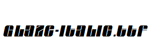 Glaze-Italic