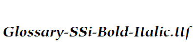 Glossary-SSi-Bold-Italic