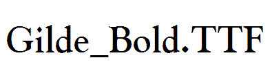 Gilde_Bold