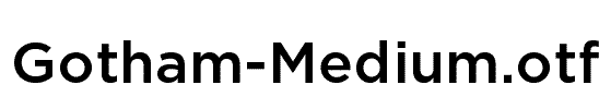Gotham-Medium