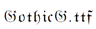GothicG