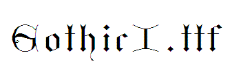 GothicI