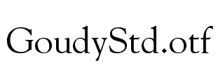 GoudyStd