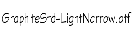GraphiteStd-LightNarrow