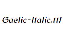 Gaelic-Italic