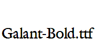 Galant-Bold