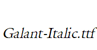 Galant-Italic