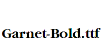 Garnet-Bold