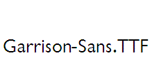 Garrison-Sans