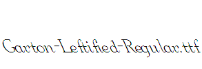 Garton-Leftified-Regular