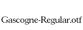 Gascogne-Regular