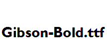 Gibson-Bold