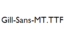 Gill-Sans-MT