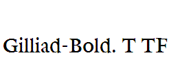 Gilliad-Bold