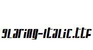 Glaring-Italic