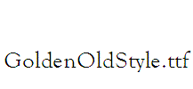 GoldenOldStyle