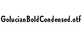 GolucianBoldCondensed