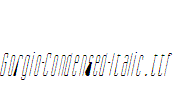 Gorgio-Condensed-Italic