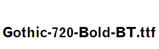 Gothic-720-Bold-BT