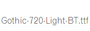 Gothic-720-Light-BT