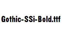 Gothic-SSi-Bold