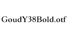 GoudY38Bold