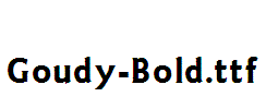 Goudy-Bold