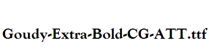 Goudy-Extra-Bold-CG-ATT