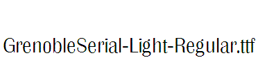 GrenobleSerial-Light-Regular