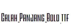 Galah-Panjang-Bold