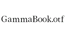 GammaBook