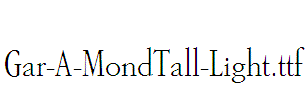 Gar-A-MondTall-Light